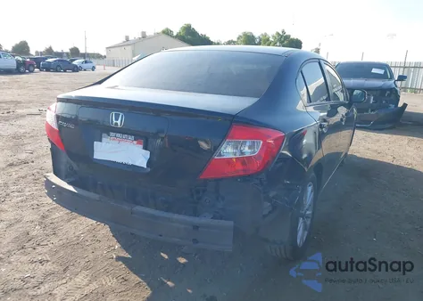 2012 Honda Civic Ex z USA, uszkodzony, nr VIN 19XFB2F80CE341679